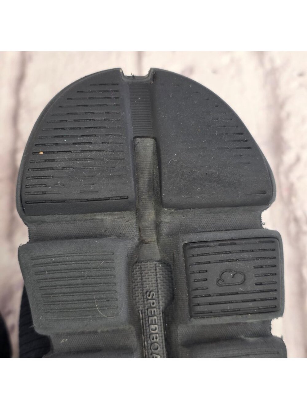 On Cloud 6 Waterproof Running Shoes Womens Size 9.5 Black 3WF10051043 - Picture 11 of 12